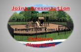 Joint Presentation Children's Council & Evangelism Committee Childrens Playground