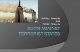 Ashley Edwards And Katie Frawley. Two–Fold Issue 1) Should victims of terrorist acts be allowed to bring lawsuits against State sponsors of terrorism.
