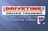 Your Local Driver Training Company .