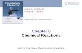 Www.cengage.com/chemistry/cracolice Mark S. Cracolice Edward I. Peters Mark S. Cracolice The University of Montana Chapter 8 Chemical Reactions.