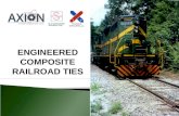 ENGINEERED COMPOSITE RAILROAD TIES. Technology Infrastructure Green!