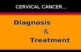 CERVICAL CANCER... Diagnosis Treatment Treatment.