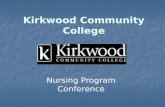 Kirkwood Community College Nursing Program Conference.