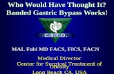 C.S.T.O. Who Would Have Thought It? Banded Gastric Bypass Works! MAL Fobi MD FACS, FICS, FACN Medical Director Center for Surgical Treatment of Obesity.