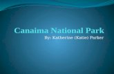By: Katherine (Katie) Parker. Background Information Canaima National Park or Parque Nacional Canaima in Spanish, is located in south-eastern Venezuela,