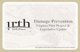 Damage Prevention Virginia Pilot Project & Legislative Update.