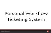 Notable Solutions, Inc Personal Workflow Ticketing System.