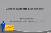 Cancer-Battling 'Nanoshells' Presented By: Muhammad Zain Akram (NT-1007)