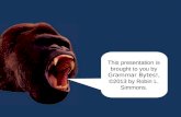 Chomp! This presentation is brought to you by Grammar Bytes!, ©2013 by Robin L. Simmons.