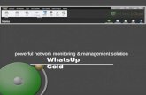 WhatsUp Gold powerful network monitoring & management solution.