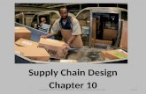 Supply Chain Design Chapter 10 Copyright ©2013 Pearson Education, Inc. publishing as Prentice Hall10- 01.