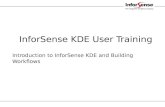 InforSense KDE User Training  Introduction to InforSense KDE and Building Workflows.