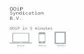 Syndication B.V. OOiP in 5 minutes OOiP OnlineMobileTablets.