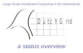 Large-Scale Distributed Computing in the Netherlands a status overview.