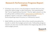 Research Performance Progress Report (RPPR) Grantees may access a list of progress reports that are due using the Status page in eRA Commons, and selecting.