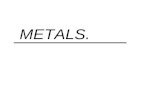 METALS.. METALS: Popularly, the name is applied to certain hard, fusible metals, as gold, silver, copper, iron, tin, lead, zinc, nickel, etc and also.