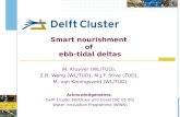 Smart nourishment of ebb-tidal deltas M. Kluyver (WL/TUD), Z.B. Wang (WL/TUD), M.J.F. Stive (TUD), M. van Koningsveld (WL/TUD) Acknowledgements: Delft.
