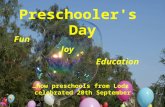 Preschooler's Day Fun …how preschools from Lodz celebrated 20th September Education Joy.