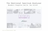 Centre for Design Research © 2008 Benedict Singleton and Dr. Kev Hilton The Emotional Spectrum Analyser.
