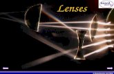 © Boardworks Ltd 2003 Lenses. © Boardworks Ltd 2003 3.2 (c) Thin converging lens Core Describe the action of a thin converging lens on a beam of light.
