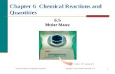 General, Organic, and Biological Chemistry Copyright © 2010 Pearson Education, Inc. 1 Chapter 6 Chemical Reactions and Quantities 6.5 Molar Mass.