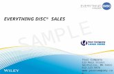 Your Company 123 Main Street Smithville, MN 54321 612.123.9876  EVERYTHING DiSC ® SALES SAMPLE.