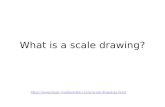 What is a scale drawing? .