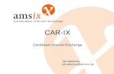 CAR-IX Caribbean Internet Exchange Job Witteman job.witteman@ams-ix.net.