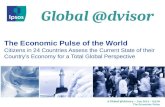 Global @dvisor A Global @dvisory – July 2012 – G@34 The Economic Pulse The Economic Pulse of the World Citizens in 24 Countries Assess the Current State.