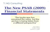 1 The New PSAB (2009) Financial Statements. 2 SESSION 1.