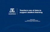 Teachers use of data to support student learning Patrick Griffin Assessment Research Centre Melbourne Graduate School of Education.