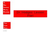 T o H elp I ndividuals N eeding K nowledge T hink L isten C ount 9/1/2014 Dr. Hodges’ Lesson Plan.
