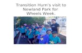 Transition Hurn’s visit to Newland Park for Wheels Week.