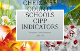 C HEROKEE C OUNTY S CHOOLS CIPP I NDICATORS Exceptional Children’s Program 2013-2014.