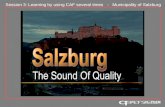 Session 3: Learning by using CAF several times - Municipality of Salzburg.