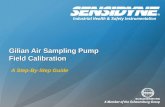 Gilian Air Sampling Pump Field Calibration A Step-By-Step Guide.