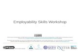 Employability Skills Workshop Enhancing the Employability of STEM Student Ambassadors - resources by Enhancing the Employability of STEM Student Ambassadors.