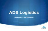 ADS Logistics Anda Shun --- Link the world !.  Snap On ADS Logistics.