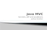 Servlets, JSP and JavaBeans Joshua Scotton.  Getting Started  Servlets  JSP  JavaBeans  MVC  Conclusion.