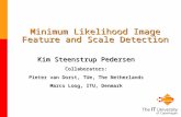 Minimum Likelihood Image Feature and Scale Detection Kim Steenstrup Pedersen Collaborators: Pieter van Dorst, TUe, The Netherlands Marco Loog, ITU, Denmark.