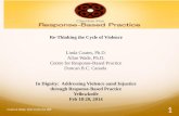 Re-Thinking the Cycle of Violence Linda Coates, Ph.D. Allan Wade, Ph.D. Centre for Response-Based Practice Duncan B.C. Canada In Dignity: Addressing Violence.