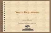 Youth Depression Lorna Martin lormartin@gov.mb.ca.