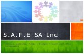 S.A.F.E SA Inc Sensory. Autismic. Family. Escapes – South Australia Incorported.
