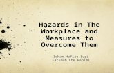 Hazards in The Workplace and Measures to Overcome Them Idham Hafize Supi Fatimah Che Rahimi.
