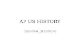 AP US HISTORY ESSENTIAL QUESTIONS. What did “America” look like when Europeans got here?