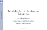 Www.mohid.com BEST – IST, 2006 Modelação do Ambiente Marinho Ramiro Neves ramiro.neves@ist.utl.pt .