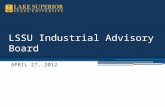 LSSU Industrial Advisory Board APRIL 27, 2012. Nathan Callaghan.