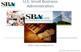 U.S. Small Business Administration SEED lender training 4-3-14.