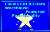 1 Claims EDI R3 Data Warehouse Featured Functionality.