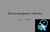 Electromagnetic Waves G5 - X Rays. Coolidge tube (X-ray tube) K = Hot filament cathode A = Tungsten anode U h = Heater Voltage (e.g. 12V) U a = Accelerating.